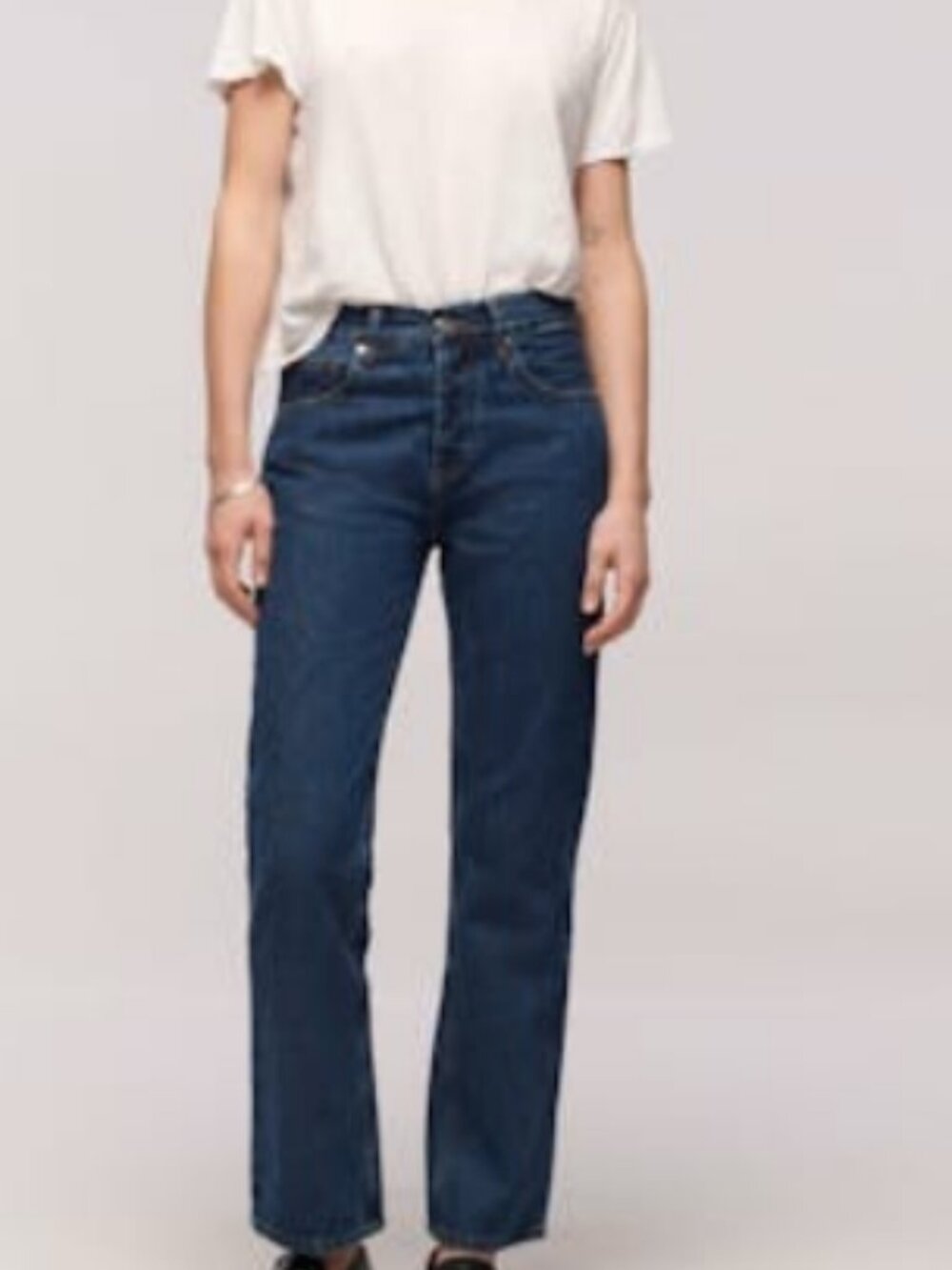 Dala mid rise ankle jean - true blue 29